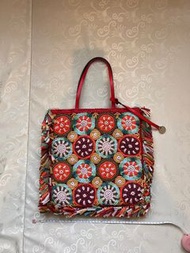 Valention Crochet Tote Bag with Fringe