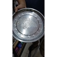 round plate 28cm 11" talam besi 28cm talam nasi arab talam buat laksam talam besi bulat talam besi b