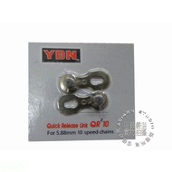 < 67-7 Life Bike > Yabon YBN Chain Quick Buckle 10-Speed