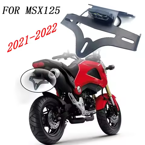 Suitable for motorcycle Honda MSX125 MSX 125 license plate holder accessories msx125 msx 125 2021 20