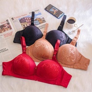Plus size bra B/C/D/Ecup 42~52 Woman's Bra non-wired / Baju Dalam Wanita tanpa dawai tiada besi