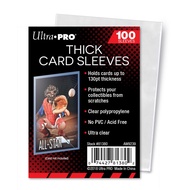 ULTRA PRO THICK CARD SLEEVES HOLDS 130PT CARD 100CT (71*94)