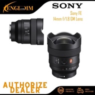Sony FE 14mm f/1.8 GM Lens (SONY MALAYSIA WARRANTY)