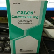 [READY] BEST PRODUCT Calos calsium 500mg tablet kunyah