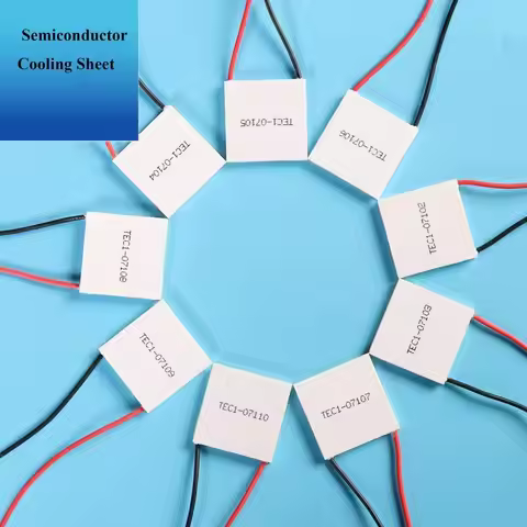 5 Styles Semiconductor Cooling Sheet Refrigeration TEC1-12702/TES1-12704/TEC1-06303/TES1-07102 Mobil