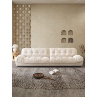 Best-selling Rama Red baxter Cloud Sofa Italian Minimalist Small Apartment Fabric Sofa Living Room M