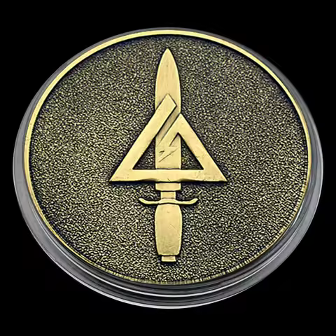 UNITED STATES ARMY DELTA FORCE ELITE TIER 1 CAG Bronze Color Challenge Coin Collection Gift