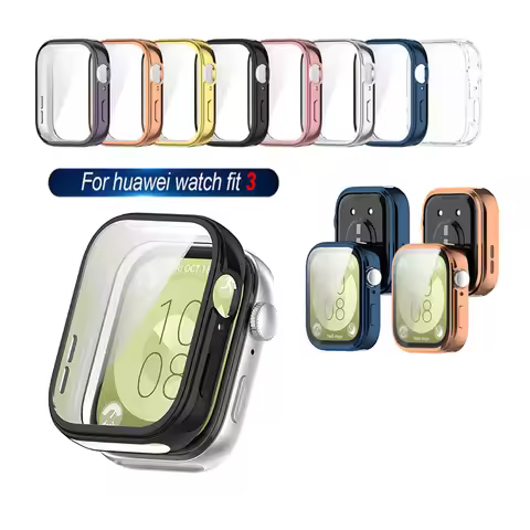 TPU Screen Protector Cover Case for Huawei Watch Fit 3 Fit3