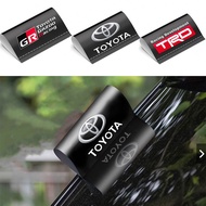 Toyota GR TRD Car Sticker Wash Label Style Trunk Door Decals PVC Auto Decoration Care Sticker For Wi