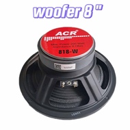 Speaker Acr 8 Inch Woofer Acr 818W Speaker Wofer 8" Acr 818 W