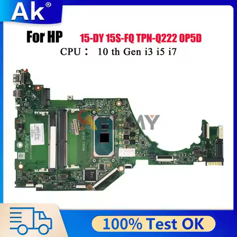 DA0P5DMB8C0 Laptop Motherboard For HP 15-DY 15S-FQ With i3 i5 i7 10th Gen CPU DDR4 L71756-601 L71757