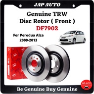 TRW Disc Rotor Depan - Perodua Alza 2009-2013 (Front) - DF7902