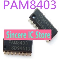20pcs PAM8403DR-H Import Original 8403 Audio Power Amplifier Chip SMD SOP16 PAM8403