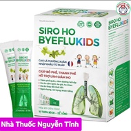 BYEFLUKIDS Cough Syrup relieves cough, bronchitis, wind cough, dry cough, itchy throat, hoarseness, 