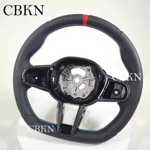 LCI CS Carbon Steering Wheel for BMW X3M X4M X5M X6M M2 M3 M4 M5 M8 F90 F95 G80 G82 G87 Direct Fit &