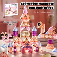 【🇲🇾24h】66PCS Magnetic Building Block Clear Cube STEM Toy for Kids Gift Mainan blok bangunan magnetik