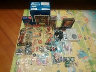 Yujin 萬能俠 TOMY TANKS BANDAI 幪面超人 大作戰 SHOCKER 鷹之爪 聖鬥士星矢 暗黑 鳳凰座 一輝 鐵牌 HGIF LUCKY STAR ULTRAMAN EVA SON