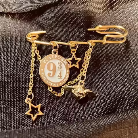 New Harry Potter Movie Merchandise - 943 Station Number Brooches, Backpacks & Clothing Accessories,