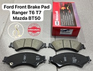 (100% ORIGINAL) FORD RANGER T6 T7 MAZDA BT50 2.2 3.2 2.0 FRONT BRAKE PAD UCYE-33-23Z UCYE 33 23Z