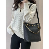 Chanel Chanel 25P Gold Coin Hippie hobo Bucket Bag Crossbody Bag Shoulder Bag