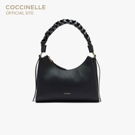 COCCINELLE กระเป๋าสะพายผู้หญิง รุ่น BOHEME HOBO BAG 130301 สี NOIR/CUIR