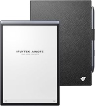 iFLYTEK AINOTE Air 2 Bundle with Black Folio Case, 8.2-inch AI Paper Tablet Writing Tablet, Digital