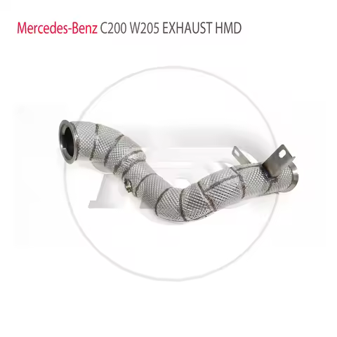 HMD Exhaust System High Flow Performance Downpipe for Mercedes Benz W205 C205 C200 M274 M264 1.5T 2.