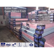 Queen / King / Single Mattress 8 inch RUBBER FOAM / REBOND FOAM direct from Factory / Tilam 2 orang 