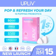 UPLIV Oral Probiotic Chewable Peach Flavor Tablets Used To Improve Bad Breath And Gut Health