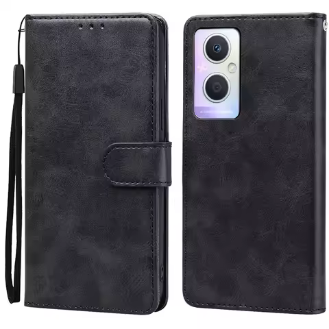 For OPPO A96 A36 A76 Case Shockproof Soft Silicon Leather Wallet Case For Oppo A76 A 36 96 OppoA96 P