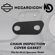 ปะเก็นฝาครอบเช็คโซ่ (Chain Inspection Cover) ฮาเลย์ เดวิดสัน สำหรับ สปอร์ตสเตอร์ ปี 04-22 Harley Davidson Chain Inspection Cover Gasket for 04-22 Sportster