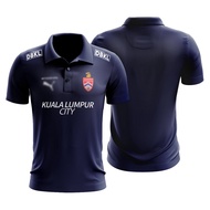 KUALA LUMPUR CITY FC Microfiber Travel Polo Jersey Piala Malaysia Liga Super│KL City FC Jersi Kolar