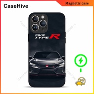 Honda Civic Type R Phone Case for iPhone 17 Pro Max / iPhone 16 Pro Max / 15 Pro Max / 13 / Samsung 