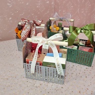 fathers day gift door gift kahwin Foreign Trade Gift Original Order Tin Hollow Gift Basket Synthetic