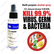 Multi-purpose Disinfectant Spray with 75% Ethanol (100ml)