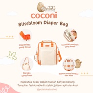 Coconi BlissBloom Diaper Bag - Waterproof Multifunction Baby Diaper Bag