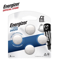 Energizer Lithium Coin CR2025 4s Batteries