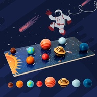 cod Hand Eye Coordination Cognitive Universe Toys Solar System Puzzle No Toxic Custom Planets Jigsaw