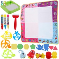 Water Doodle Mat 30 x 30.5Inch Large Water Drawing Mat No Mess Reusable Art Coloring Mat with Pens for 2 to 8 Years Old Kids  SHOPSBC5330