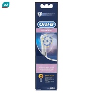 Oral-B ออรัล-บี หัวเปลี่ยนแปรงสีฟันไฟฟ้า อัลตราธิน (รุ่น EB60) รีฟิล 2 ชิ้น