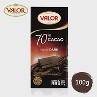 Valor 70%純黑巧克力片 100g(到期日2024/10)