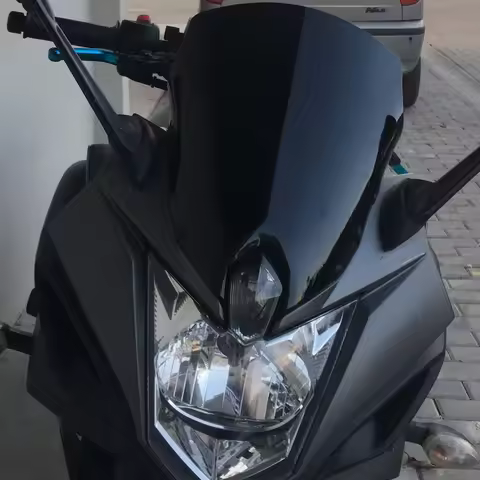 Motorcycle Windshield WindScreen Screen For 2009 2011 2012 2013 2014 2015 2016 2017 Yamaha FZS600 FZ