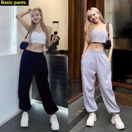 Sweatpants With Elastic Legs Foreigner Cotton Fabric High Model 150 165 170 175 Cm//Length 38 40 42 