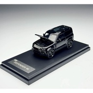 MYBRICKSTORE LCD 1:64 Black Defender 90 SUV ORV Sports Model Diecast Metal Car New Collection