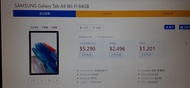 三星 SAMSUNG Galaxy Tab A8 SM-X200 安卓14 10.5吋 4G/64G 平板電腦零件機 只
