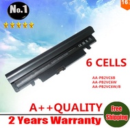 BLACK laptop battery for SAMSUNG AA-PB2VC6B AA-PL2VC6B AA-PL2VC6W AA-PB2VC6W N148 N150 6CELLS Free s