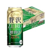 あすつく 新ジャンル アサヒ ビール クリアアサヒ 贅沢ゼロ 500ml×24本