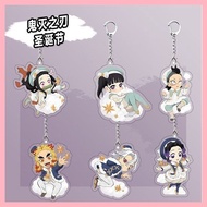 Keychain Pendant Demon Slayer Muichirou Tanjirou Chanel Minibus Nezuko Nezuko Zenitsu Merchandise Ke