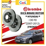 Brembo Rotor Hyundai I30 FD (2007-2012) Front Disc Brake Rotor