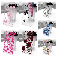 For OnePlus Nord CE4 Case CPH2613 Popular Flower Butterfly Transparent TPU Silicone Soft Phone Cover
